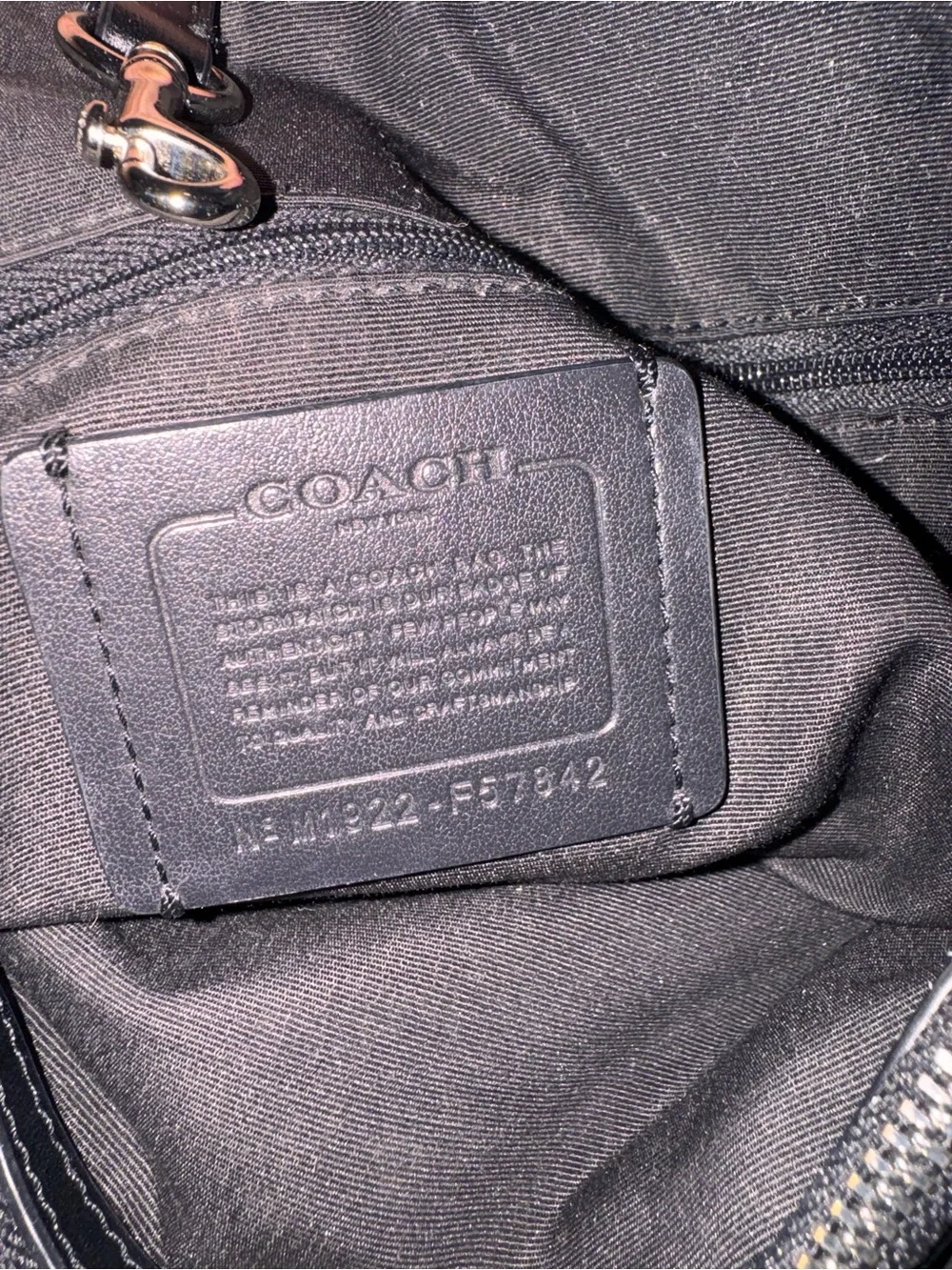 Coach this black